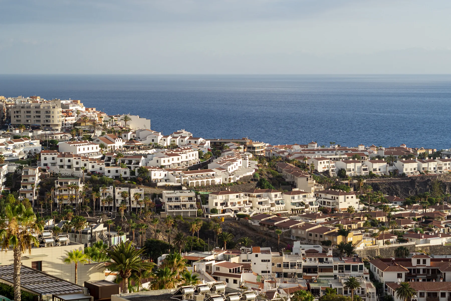 Vista residencial de lujo en la Costa del Sol